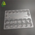 12 egg transparent clamshell plastic carton trays