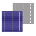 156X156 High Efficiency A Grade Poly Mono Solar Cell