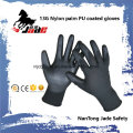 13G Polyester Palm PU beschichteter Handschuh En 388 4131
