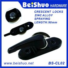 Aluminium-Schiebefensterschloss Crescent Lock Half Moon Lock für UPVC Sliding Doppelglasfenster