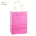 wholesale kraft paper gift  bag with handle