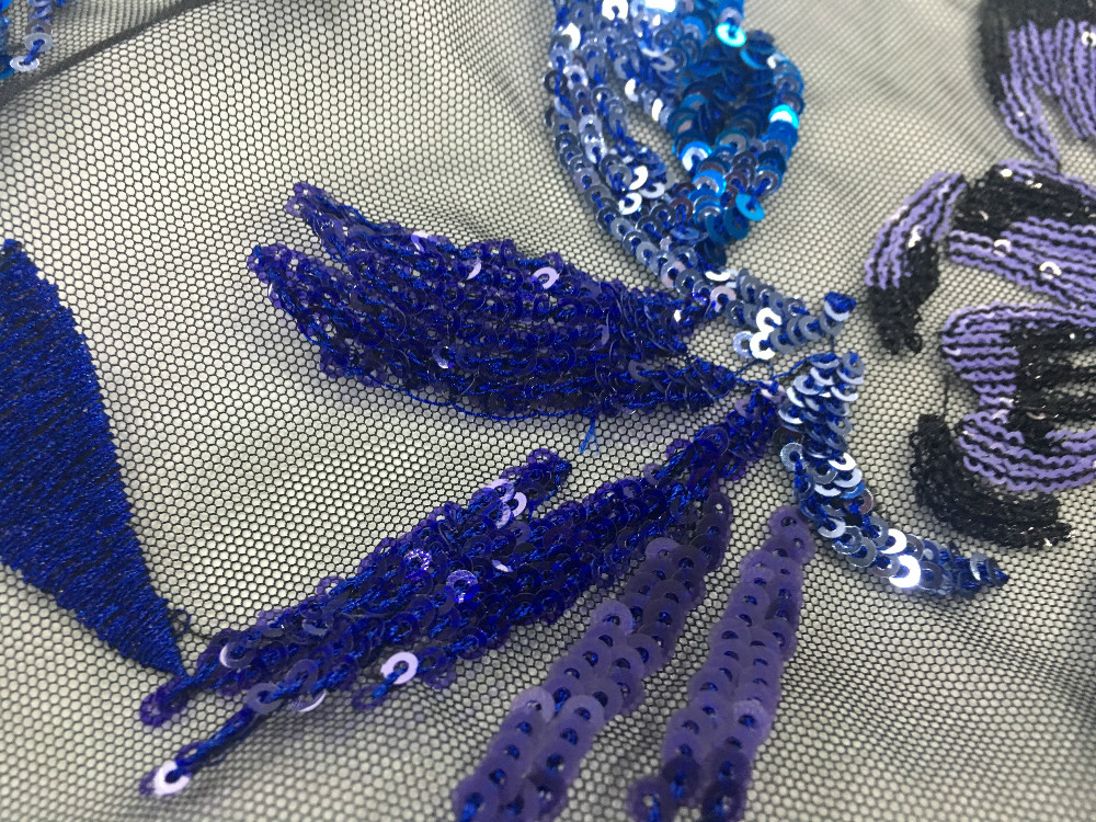 Sequin Embroidery Fabric