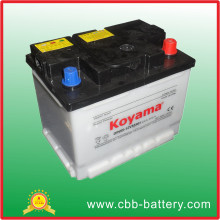 Batterie de voiture à charge sèche Batteries automatiques Batterie automobile 12V 30ah-200ah DIN et JIS Standard avec CE, ISO