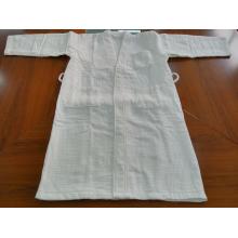 100% algodão fresco Waffle Velour Double Bathrobe