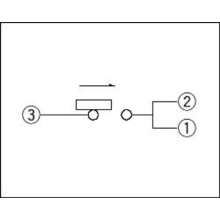 Sliding Rod Height 3.8mm Unidirectional Action Switch