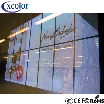 P7.81 Transparent LED Display Window Buliding