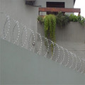 Flat Wrap Razor Wire Fence Topping System