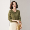 Autumn e Winter V Neck Cashmere Sweater