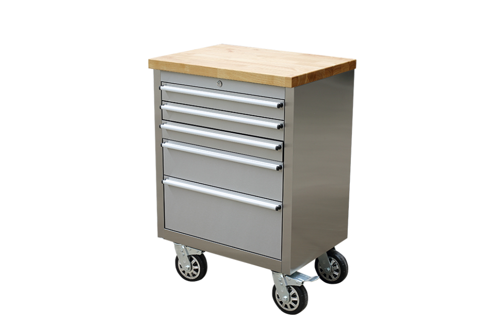 26 Inch Stainless Steel Tool Cart