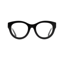 Women Geometric Shape Acetate Optical Frame Glasses