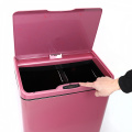 50LRectangular Sensor Automatic Dustbin 2 Compartment