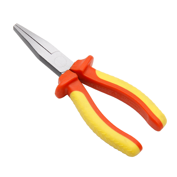 VDE flat nose plier 