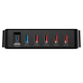 Cargador rápido USB 86W Multi-6port