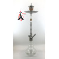 Moda de alta calidad de acero inoxidable Nargile fumar pipa Shisha cachimba