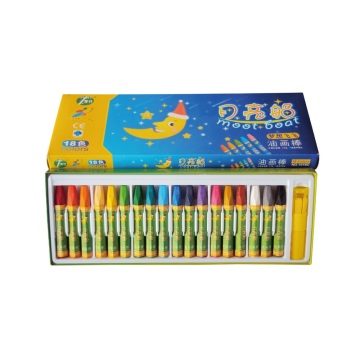 18Colours Oil Paste Crayon Drawing Art Set