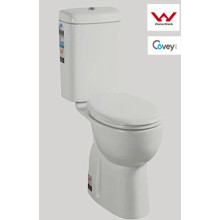 Zwei-teilige Toilette / Washdown Toilette mit Wasserzeichen Standard (CVT8008)