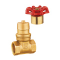 Brass Magnetic Lockable Gate Valve, Full Port, NSF UPC