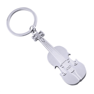 Beautiful Style Violin Shape Key Rings Accessories