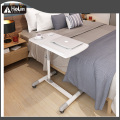 Adjustable Tilt Overbed Bedside Table with Wheels