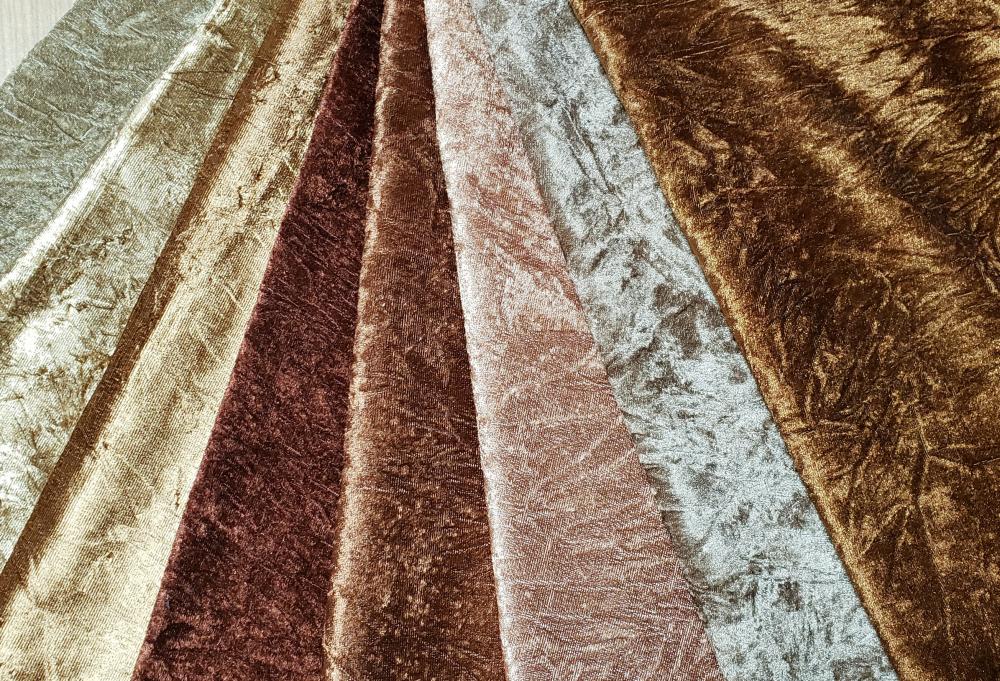 crumpled velvet fabric crumpled velvet fabric