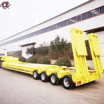 4-Line 8-Axis 150ton Gooseneck Low Bed Trailer