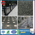 Faux fake spray paint black granite look