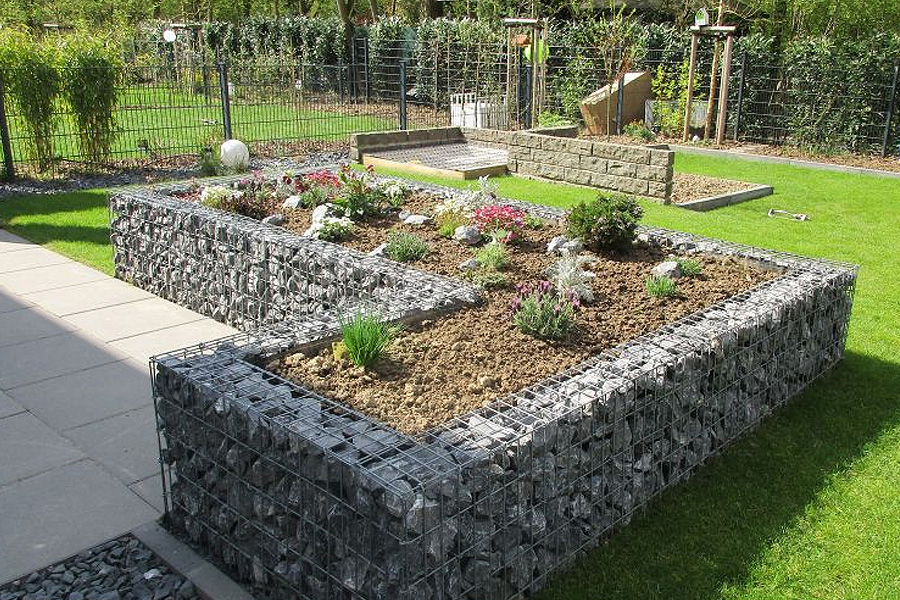 gabion planter