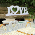 Decoración de la carta de amor para boda