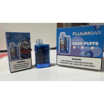 Пользовательская метка Fluum Bar Te5000 Design Vape