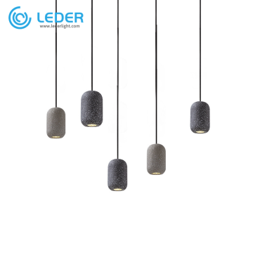 LEDER Декоративный подвесной светильник из бетона