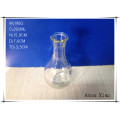 Small Size Clear Glass Vase with Round Belly