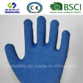 Aramida / Revestimiento de acero con guantes de seguridad Smart Grip Latex Coating