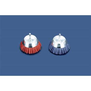 hexagon shaft mounted brushes nylon abrasive