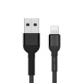 Aleación de aluminio USB2.0 2A Cable de datos de Lightning