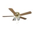 brush nickel 5 MDF blade ceiling fan