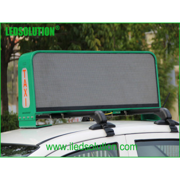 Publicidad al aire libre Taxi Top LED Display