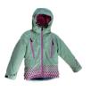 Selant vert capuche Ran veste/imperméable pour bébé/enfants