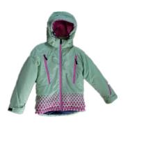 Selant vert capuche Ran veste/imperméable pour bébé/enfants