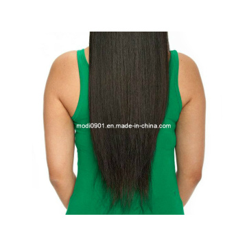 Hairpiece-100% Natural Straight Brazilian Human Hair