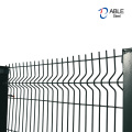 Powder Coated Curved Garden Welded Wire Mesh Fencing