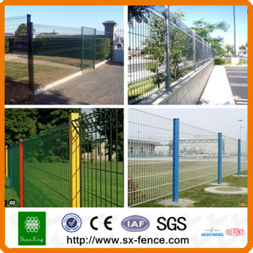 Cheap welded steel fence panel