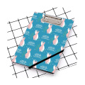 Alpaca style cute A5 clipboard with notebook