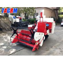 mini rice combine harvester rice wheat crawler type