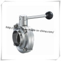 Sanitary Stainless Steel Clamp Butterfly Valve