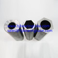 Inner hexagonal outer round structural steel tubing