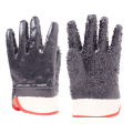 Gants enduits de PVC noir anti-coupure