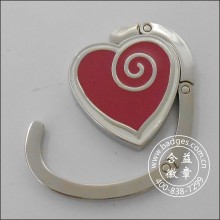 Anillo colgante del bolso de la forma del corazón, suspensión del bolso (GZHY-BHR-067)