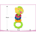 Teether do bebê Rattle Vinyl Toys Fish Teether para infantil