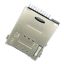 10-контактный разъем для держателя Micro SIM-карты