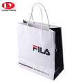 White Craft Paper Shopping Bag with Cotton Rope